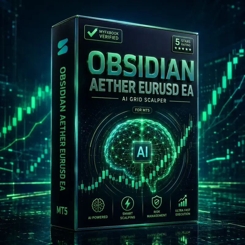 Obsidian Aether EURUSD EA product box